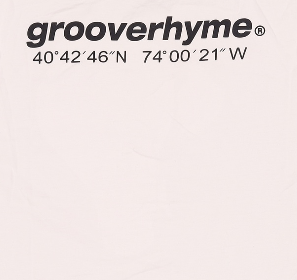 그루브라임(GROOVE RHYME) 반소매 티셔츠 L