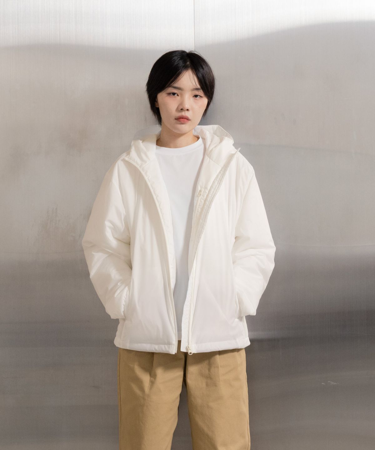 신즈(SHINZU) 데스크 자켓 [오프 화이트]