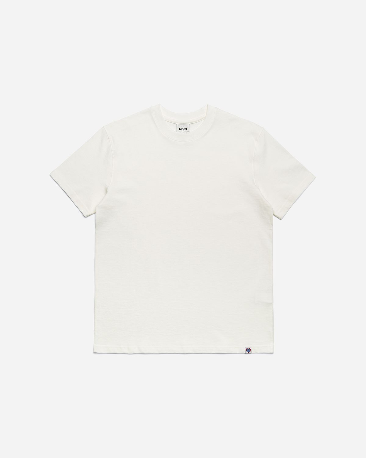 모드나인(MODNINE) Blank 028 - Regular T-Shirt White