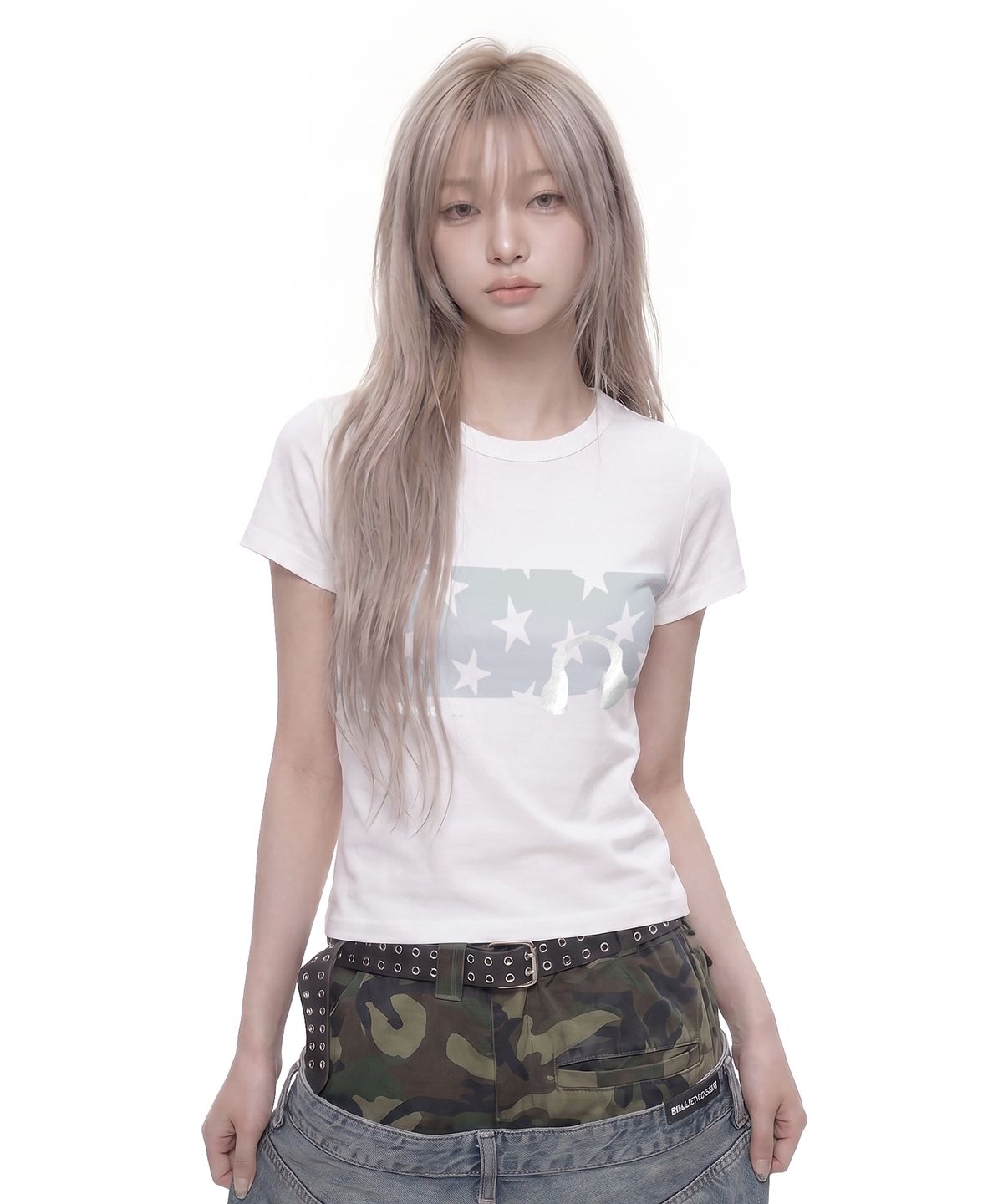 그레이버(GRAVER) [WOMAN]LOADING 슬림반팔티_2color