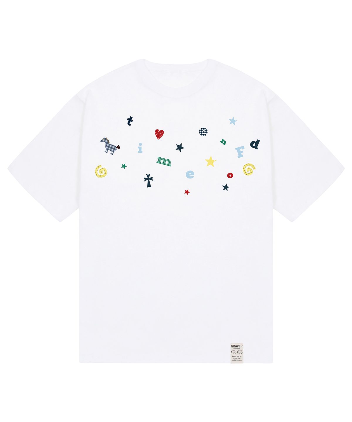 그레이버(GRAVER) [UNISEX]SMALL THING_반팔티_4color