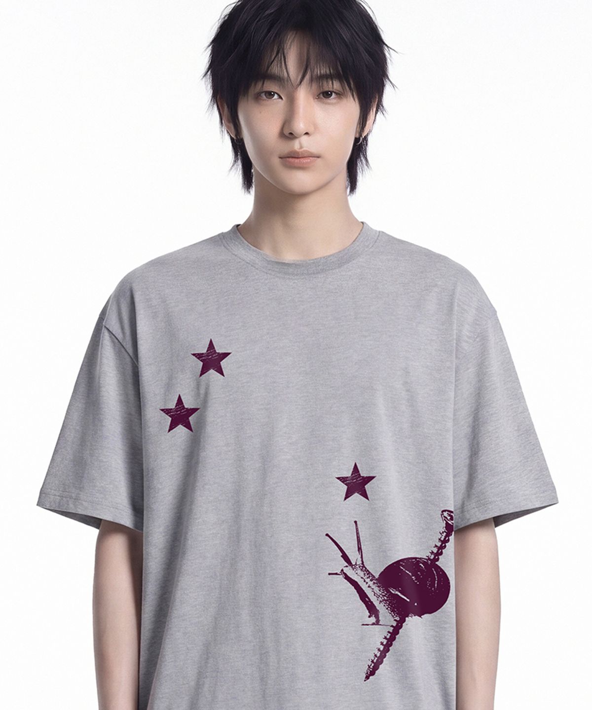 그레이버(GRAVER) [UNISEX]STAR SNAIL_반팔티_4color