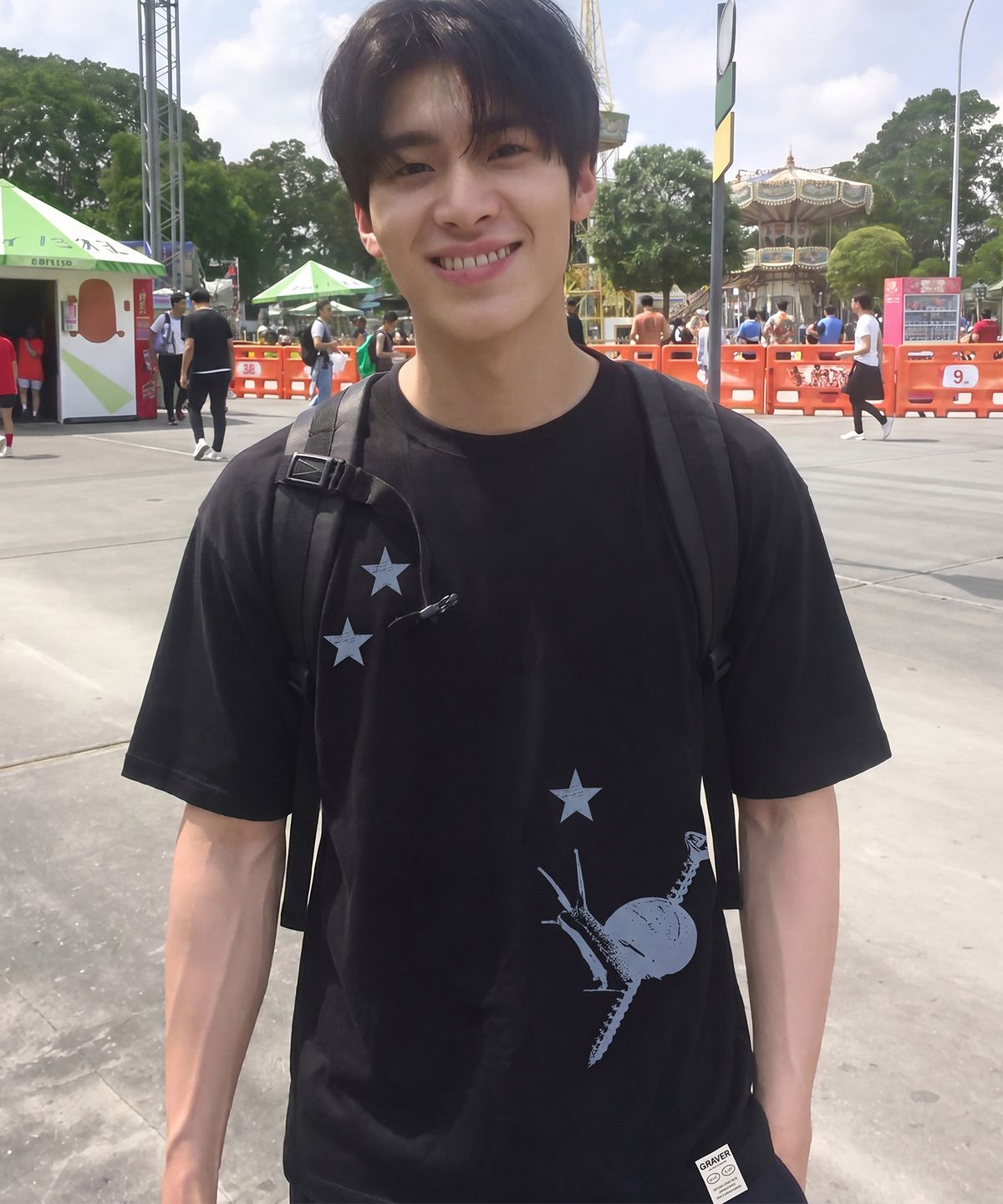 그레이버(GRAVER) [UNISEX]STAR SNAIL_반팔티_4color