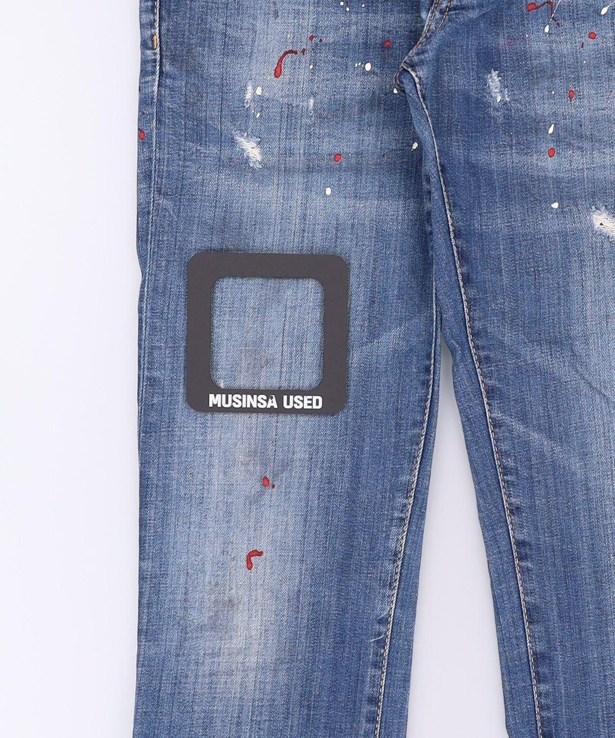 디스퀘어드2(DSQUARED2) 청/데님 팬츠 46