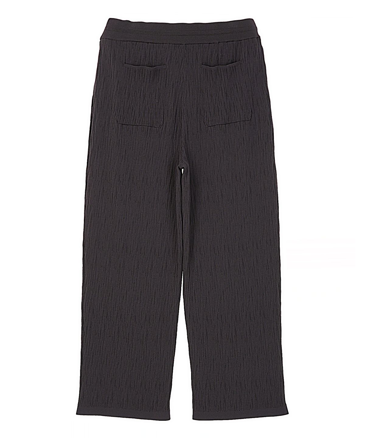 질스튜어트뉴욕 맨(JILLSTUART NEWYORK MEN) 플리츠 니트 팬츠 - 다크그레이 (JNSW6B605G3)