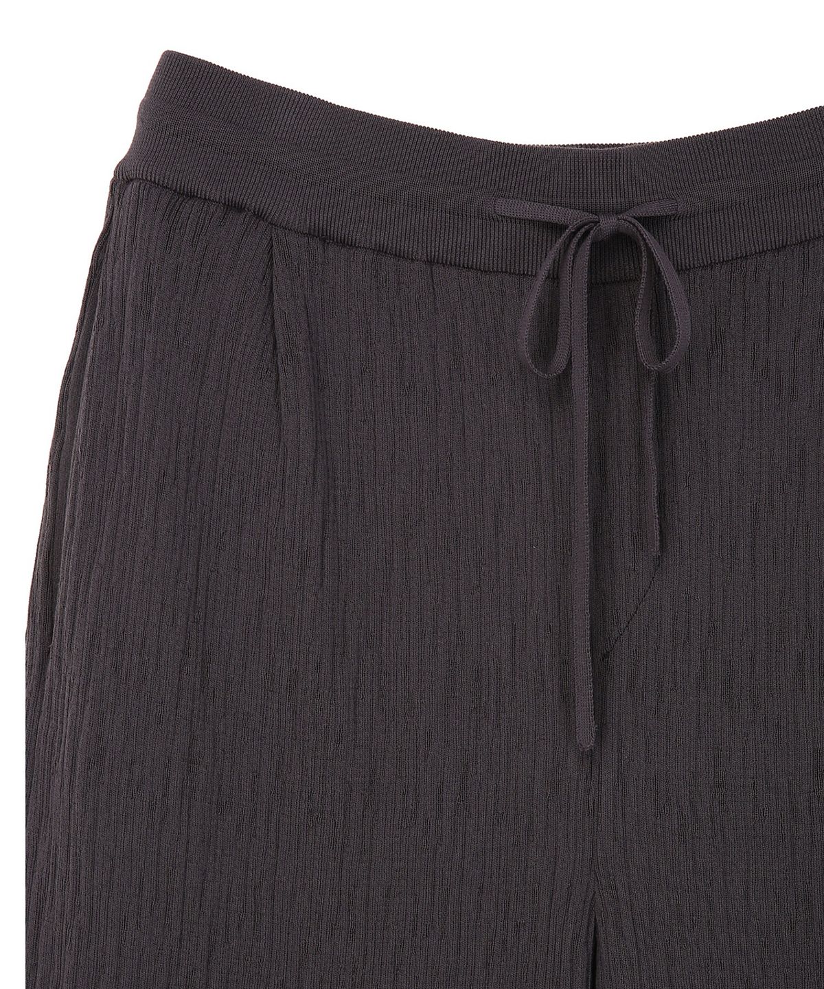 질스튜어트뉴욕 맨(JILLSTUART NEWYORK MEN) 플리츠 니트 팬츠 - 다크그레이 (JNSW6B605G3)