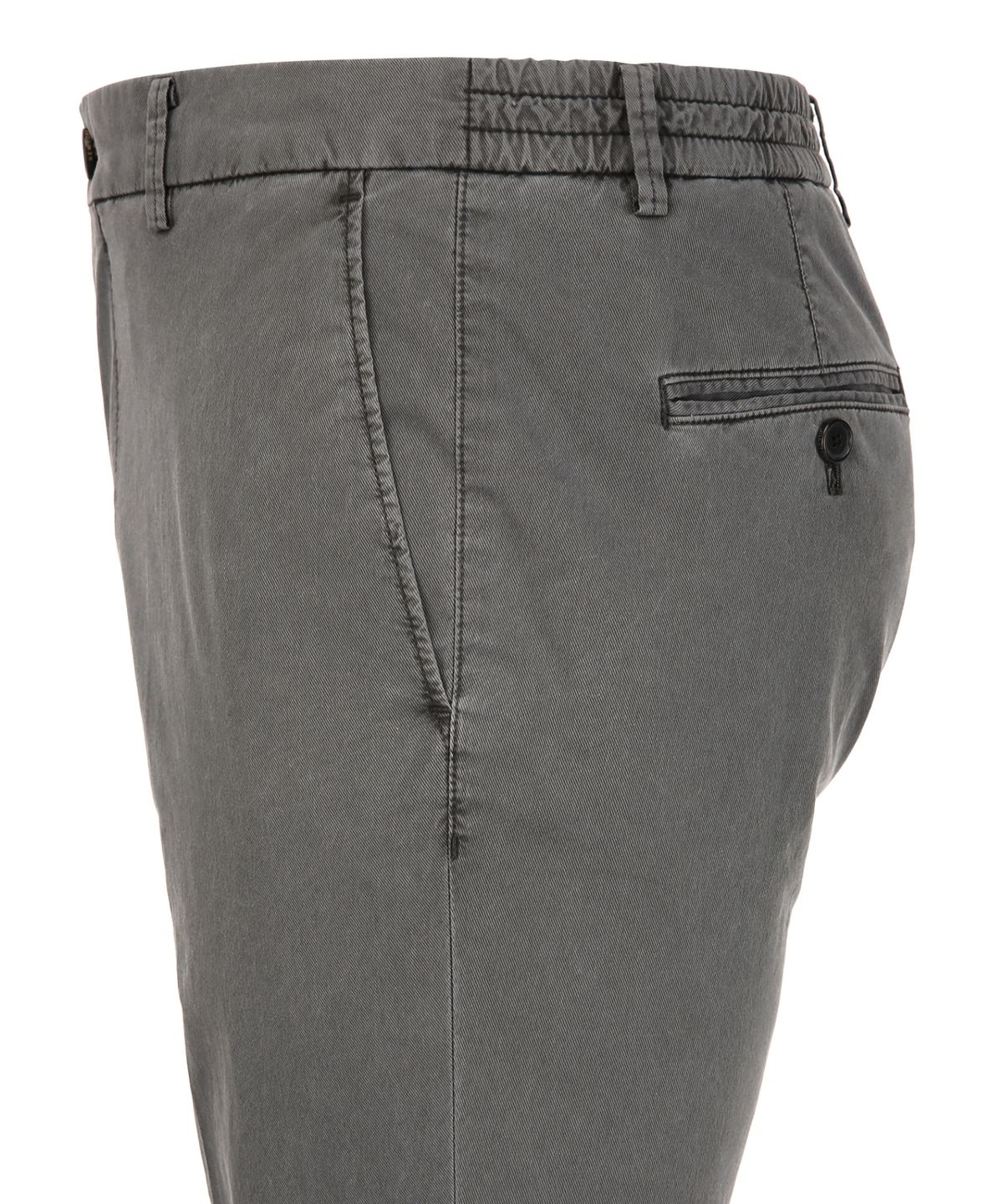질스튜어트뉴욕 맨(JILLSTUART NEWYORK MEN) 가먼트 다잉 셋업 팬츠 - 그레이 (JNPA6B383G2)