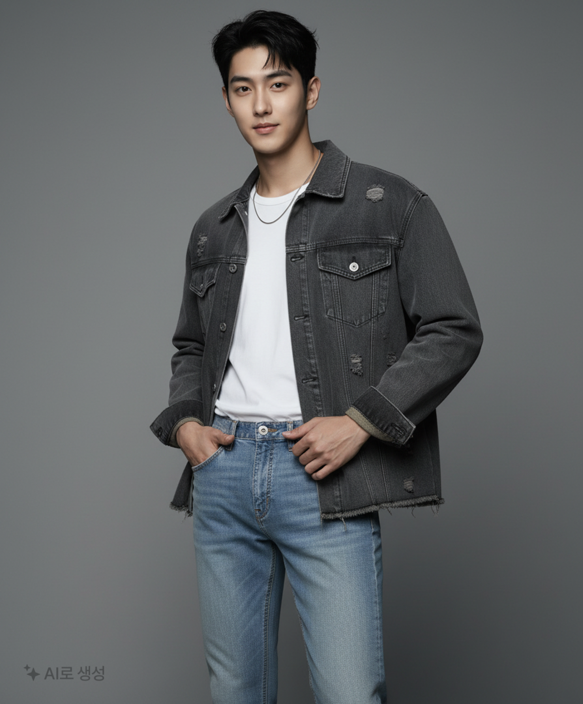 스파오(SPAO) 청/데님 팬츠 82