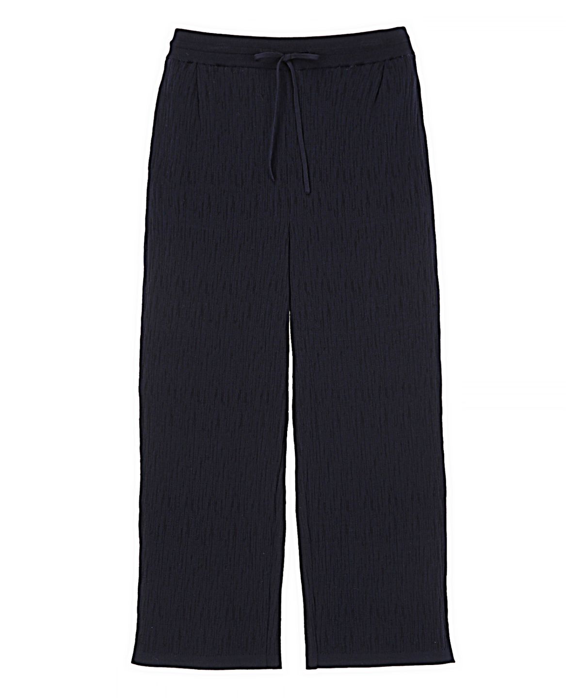 질스튜어트뉴욕 맨(JILLSTUART NEWYORK MEN) 플리츠 니트 팬츠 - 블랙 (JNSW6B605BK)