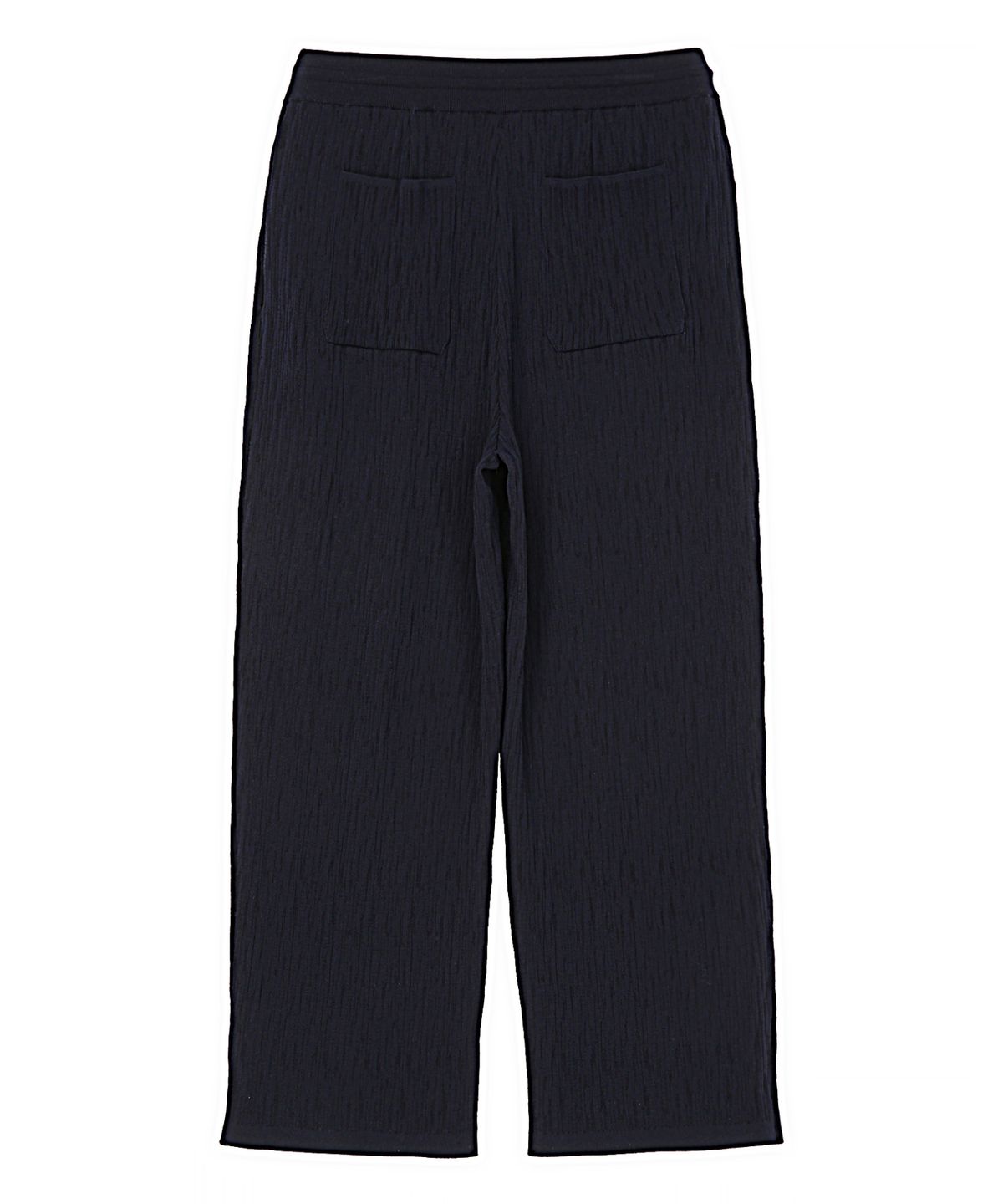 질스튜어트뉴욕 맨(JILLSTUART NEWYORK MEN) 플리츠 니트 팬츠 - 블랙 (JNSW6B605BK)