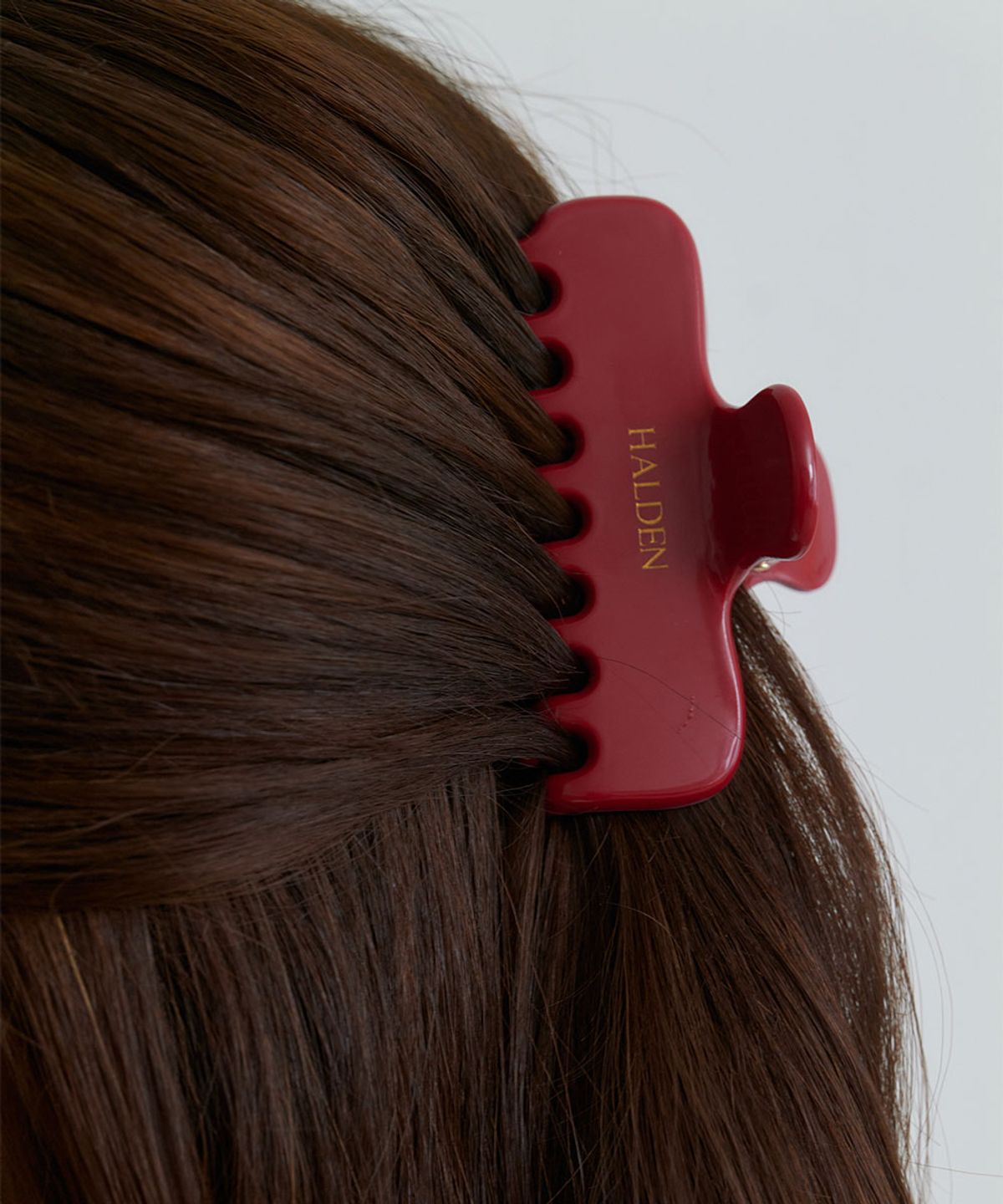 할렌(HALDEN) cozy hair clip (H047_red)