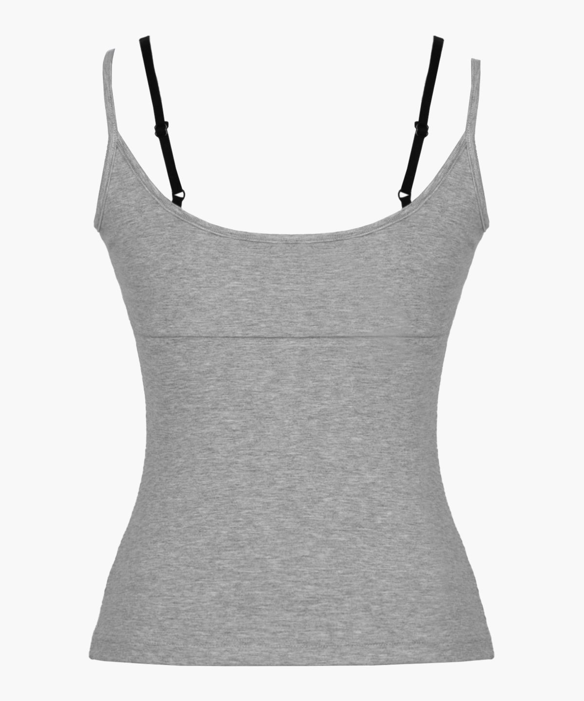 러프넥(ROUGHNECK) Lace Layered Sleeveless Gray