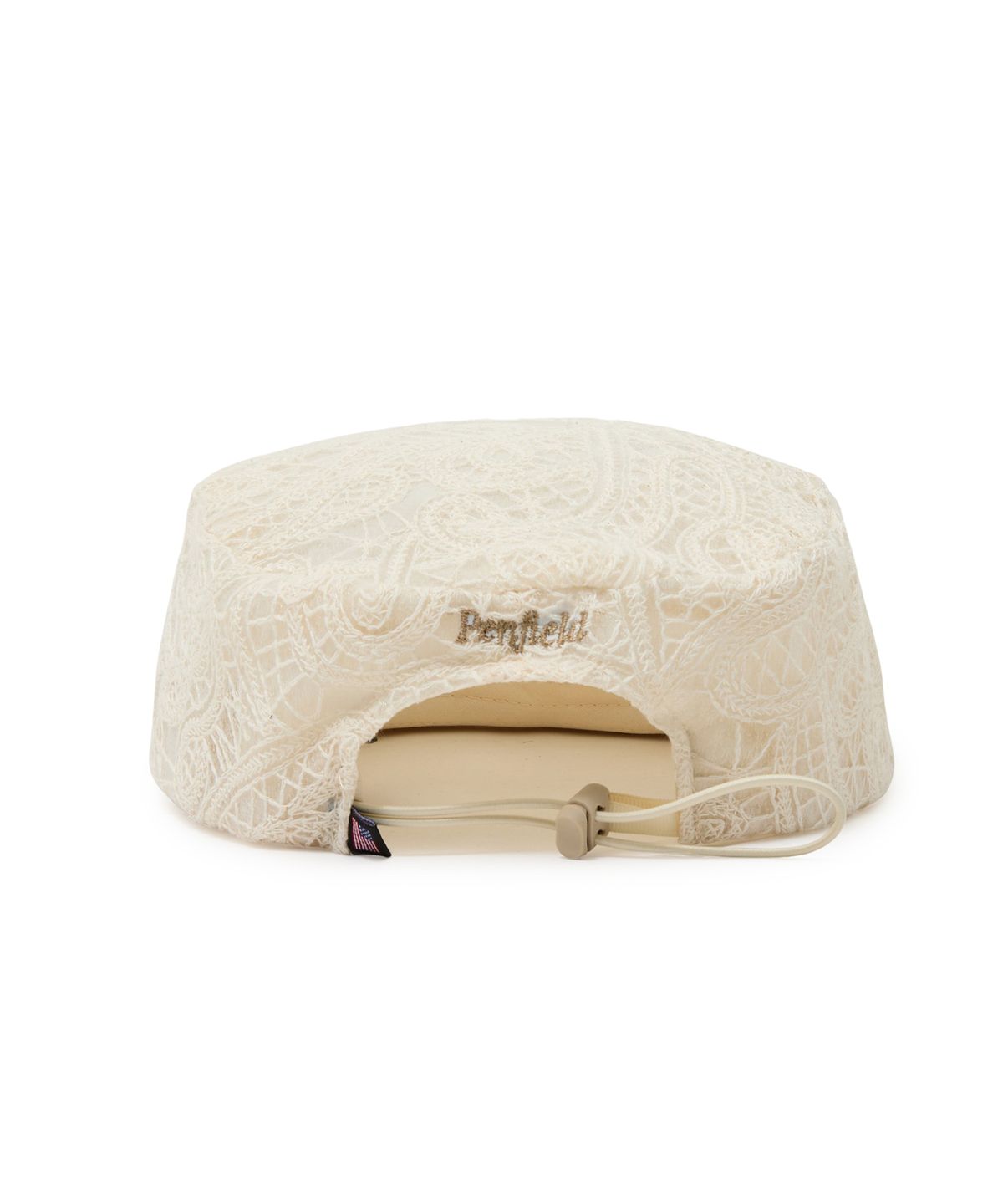 펜필드(PENFIELD) 레이스 크로셰 PF 필박스 캡 아이보리_FS7AH75U