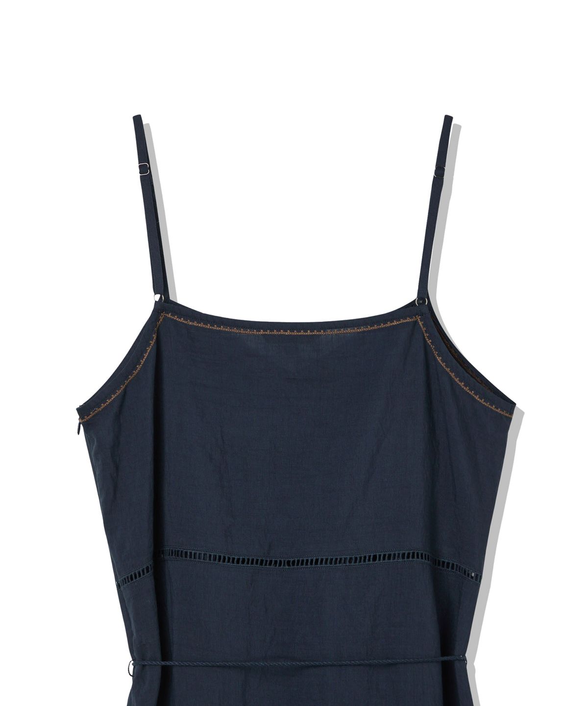 펜필드(PENFIELD) 십자수 롱 원피스 네이비_FS2WS50F