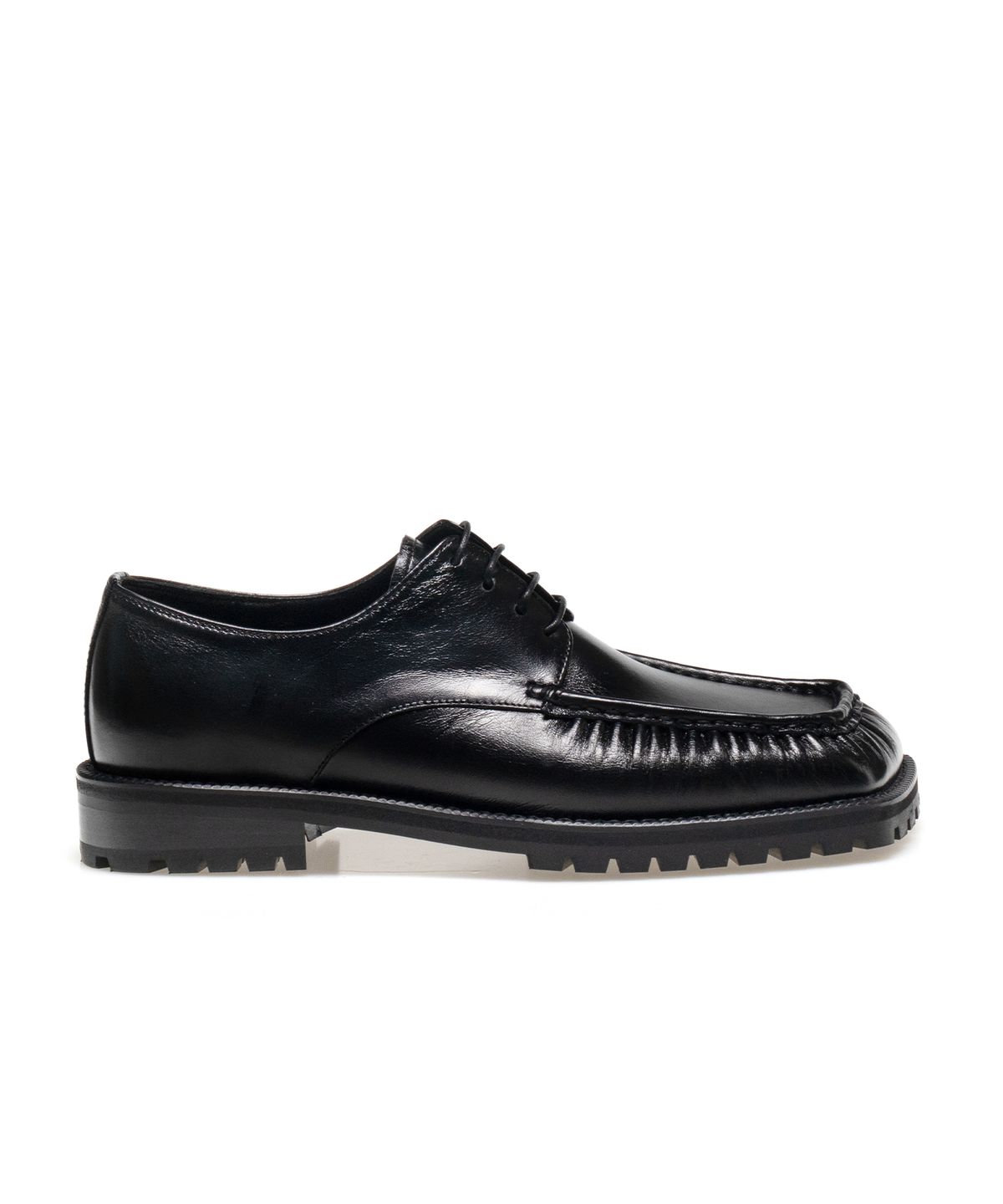 올클래식(ALLCLASSIC) ALC6116 언발란스 셔링 더비 슈즈_black
