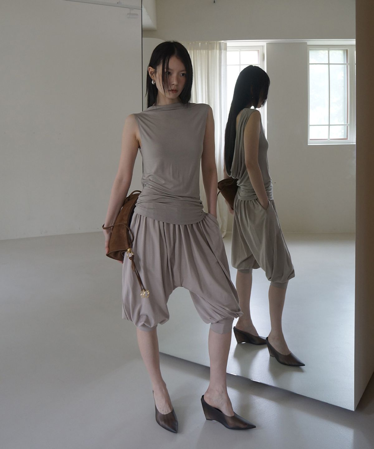 프로젝트 웨이브(PROJECT WAVE) JINNY JOGGER PANTS (4COLOR)