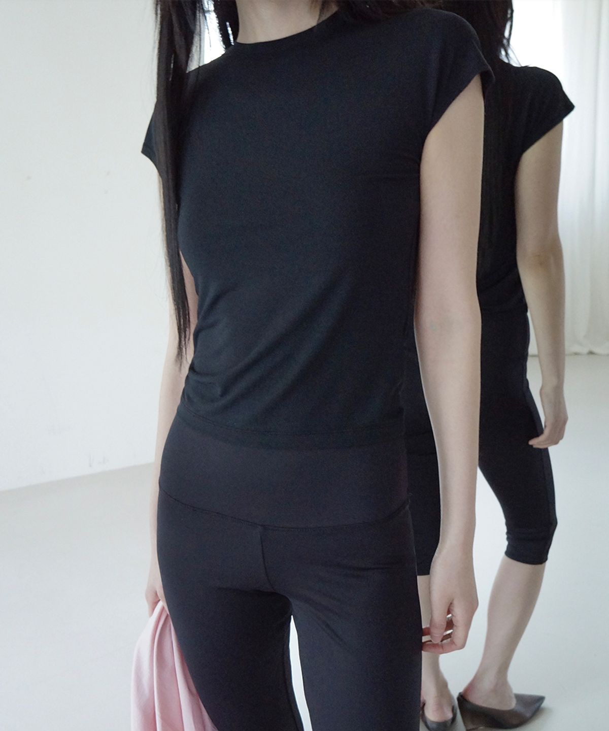 프로젝트 웨이브(PROJECT WAVE) TENCEL CROP T SHIRT (6COLOR)