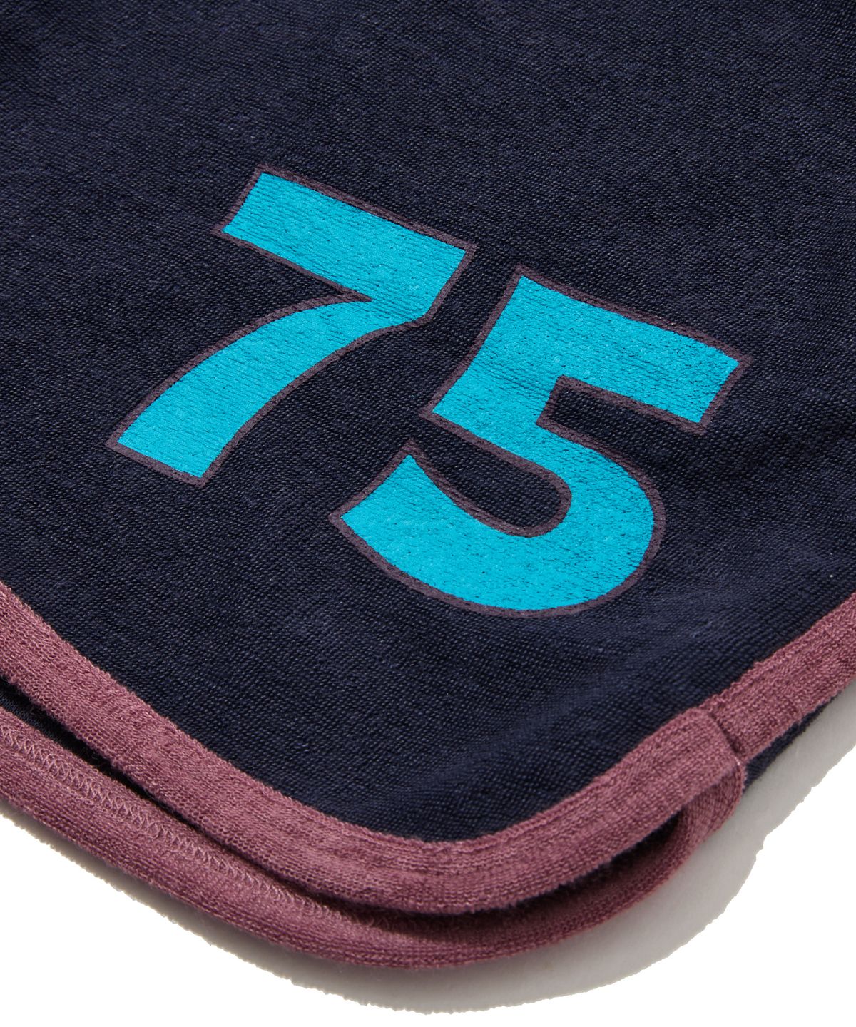 펜필드(PENFIELD) 엠브로이더리 테리 리조트 하프 팬츠 네이비_FS2KP10F