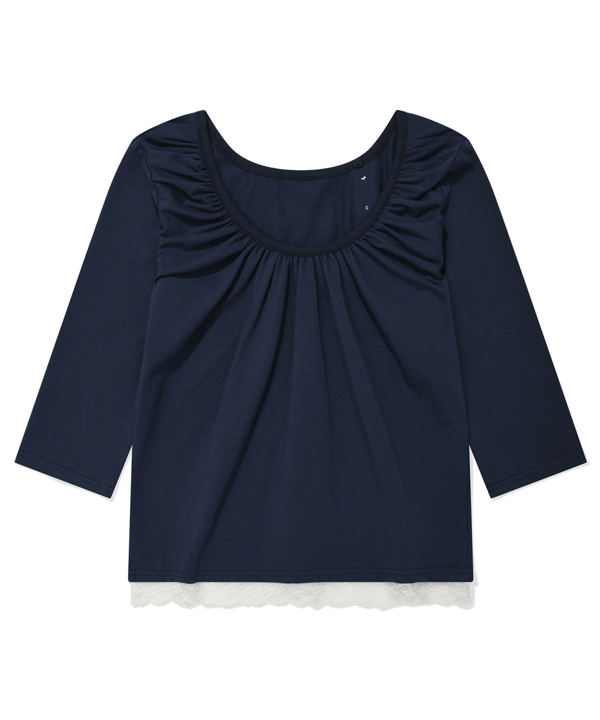 리트리버클럽(RETRIEVER CLUB) HENLEY NECK 7 CUT [NAVY]