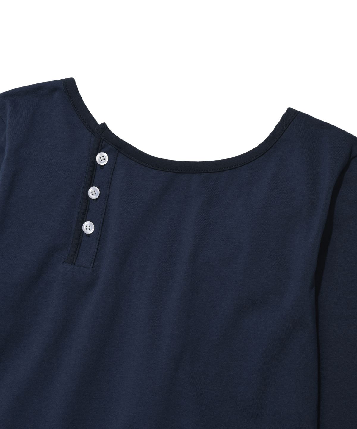 리트리버클럽(RETRIEVER CLUB) HENLEY NECK 7 CUT [NAVY]