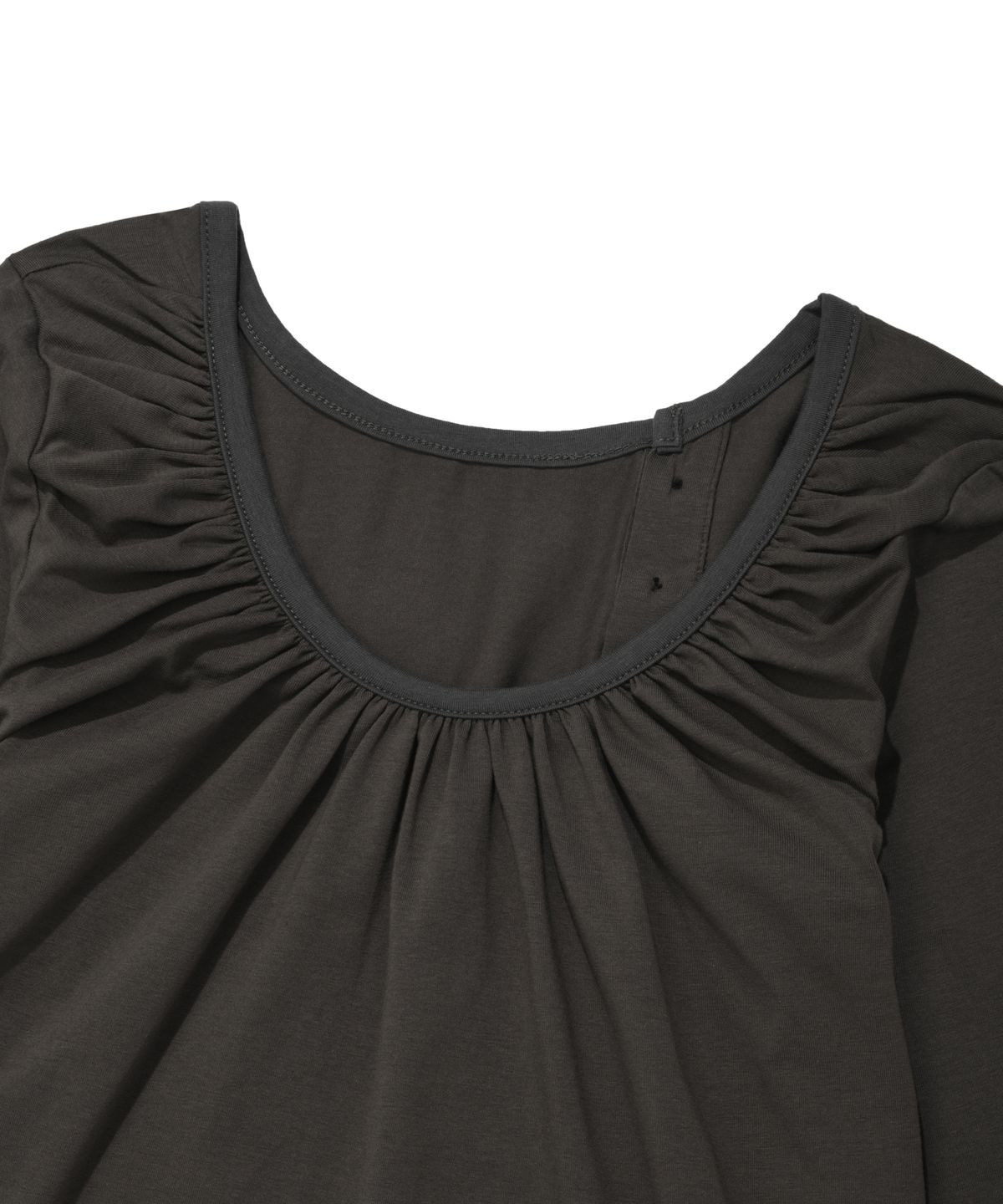 리트리버클럽(RETRIEVER CLUB) HENLEY NECK 7 CUT [CHARCOAL GRAY]