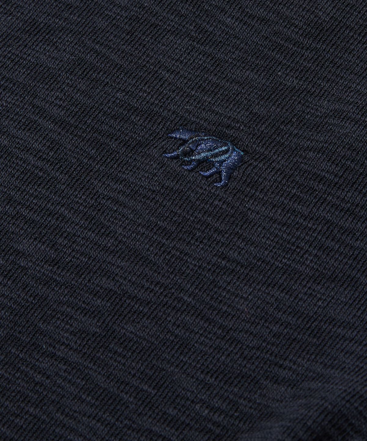 펜필드(PENFIELD) 여성 슬럽 폴로 반팔 셔츠 네이비_FS2KT91U