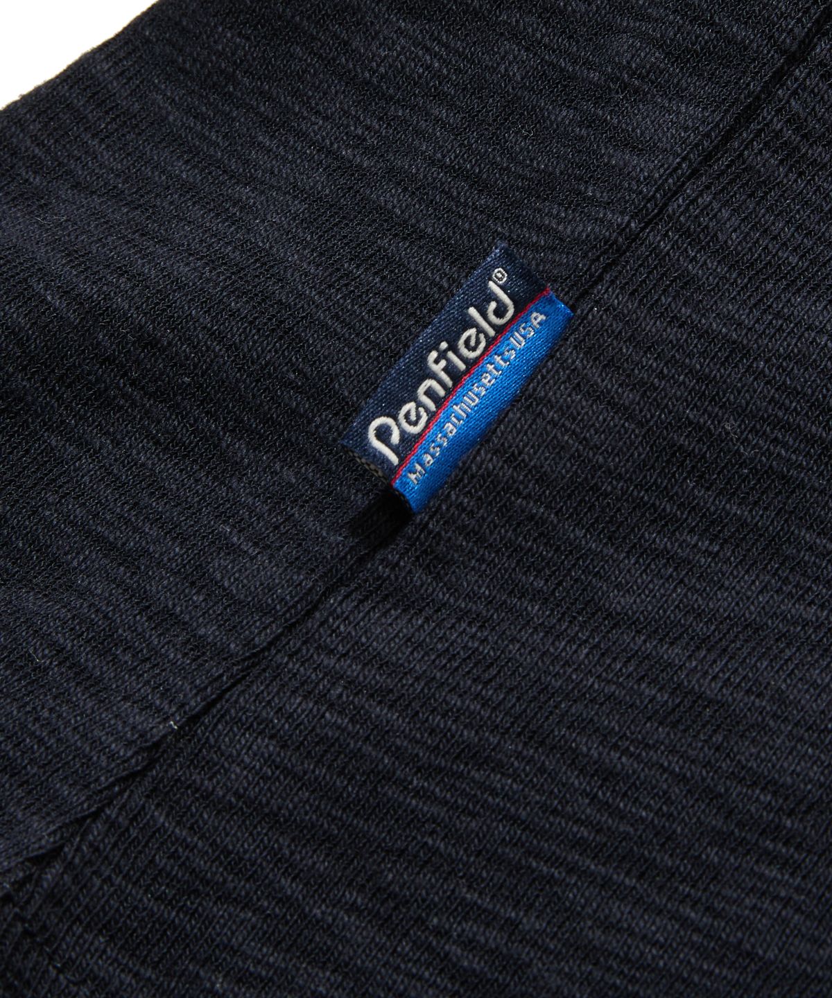 펜필드(PENFIELD) 여성 슬럽 폴로 반팔 셔츠 네이비_FS2KT91U