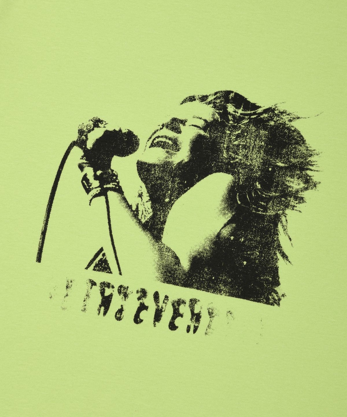 리트리버클럽(RETRIEVER CLUB) LINE STONE CROP TEE [LIGHT GREEN]