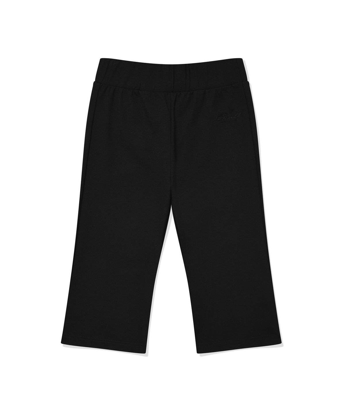 리트리버클럽(RETRIEVER CLUB) JERSEY CAPRI PANTS [BLACK]