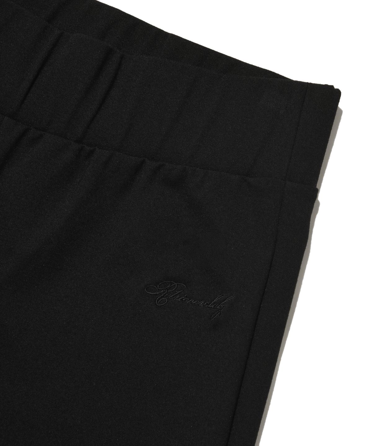 리트리버클럽(RETRIEVER CLUB) JERSEY CAPRI PANTS [BLACK]