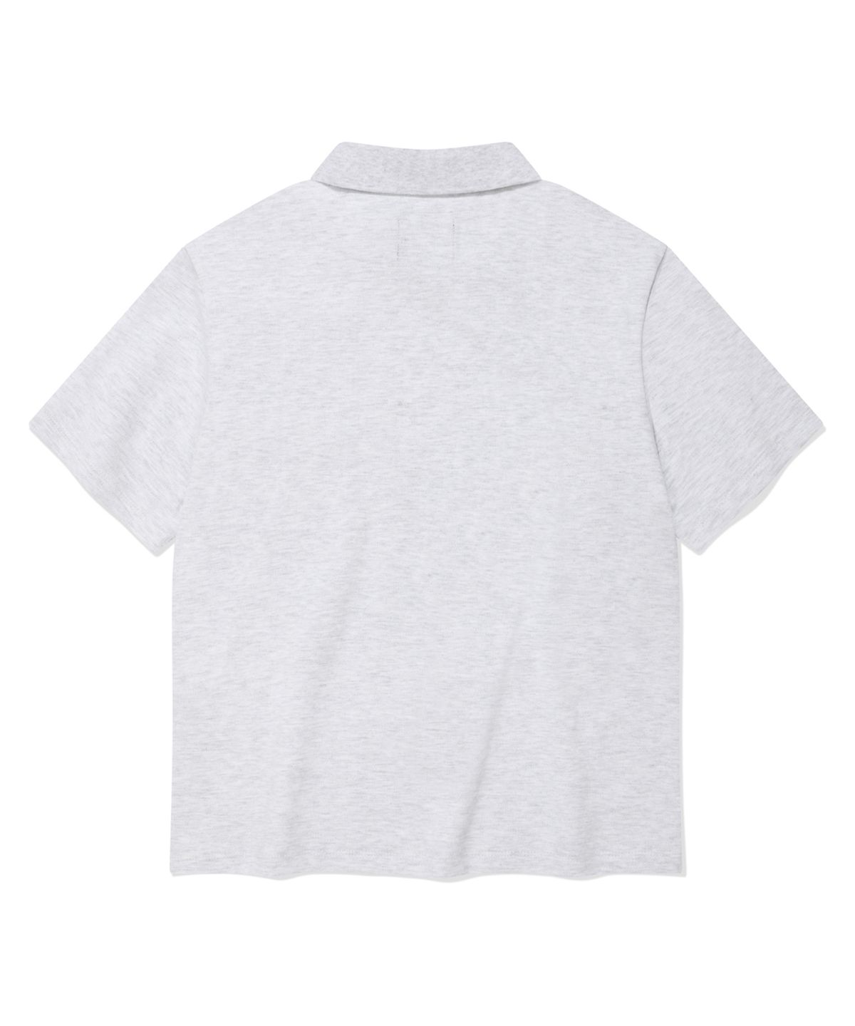 리트리버클럽(RETRIEVER CLUB) POLO SHIRT [MELANGE GRAY]