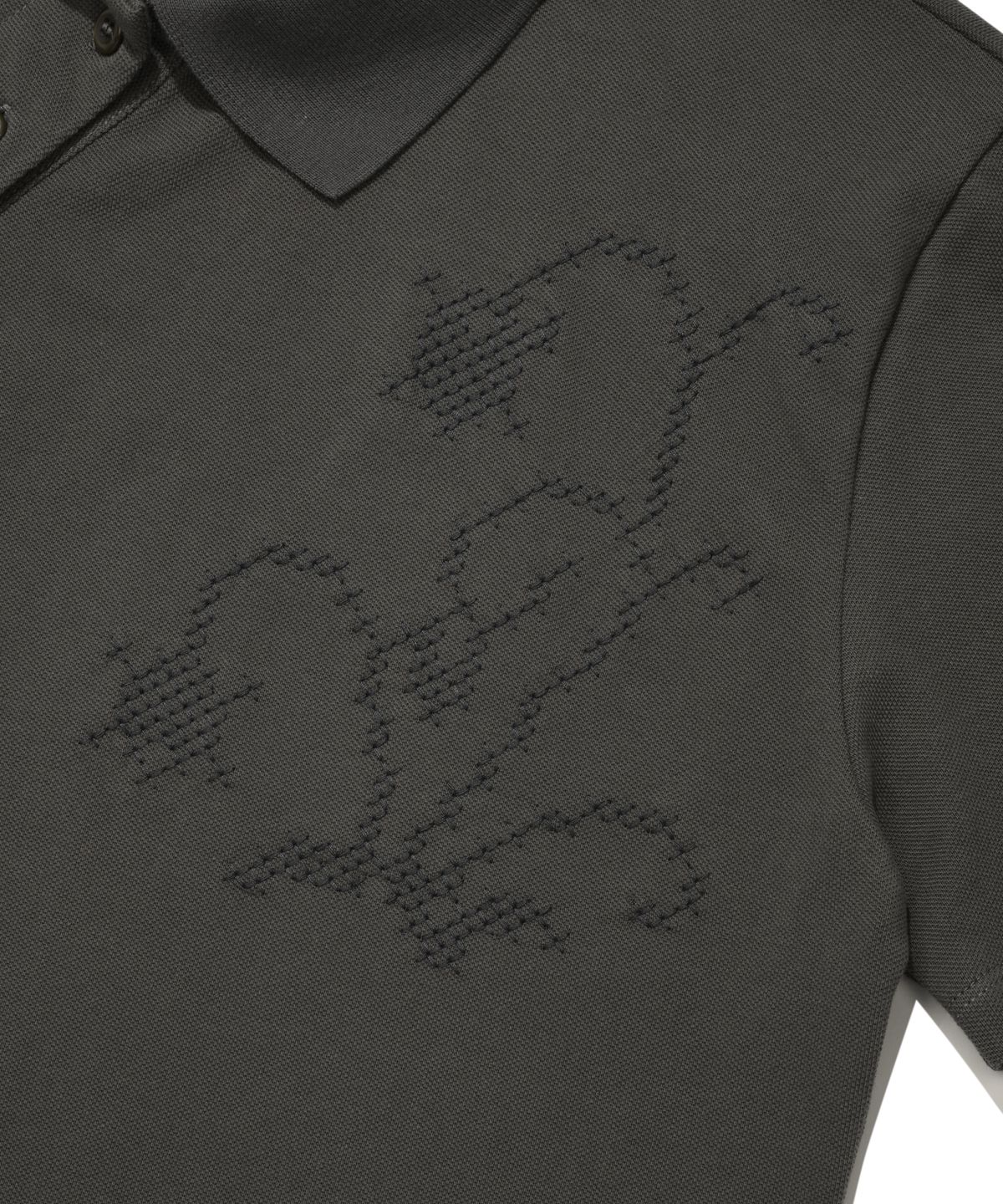 리트리버클럽(RETRIEVER CLUB) POLO SHIRT [CHARCOAL GRAY]