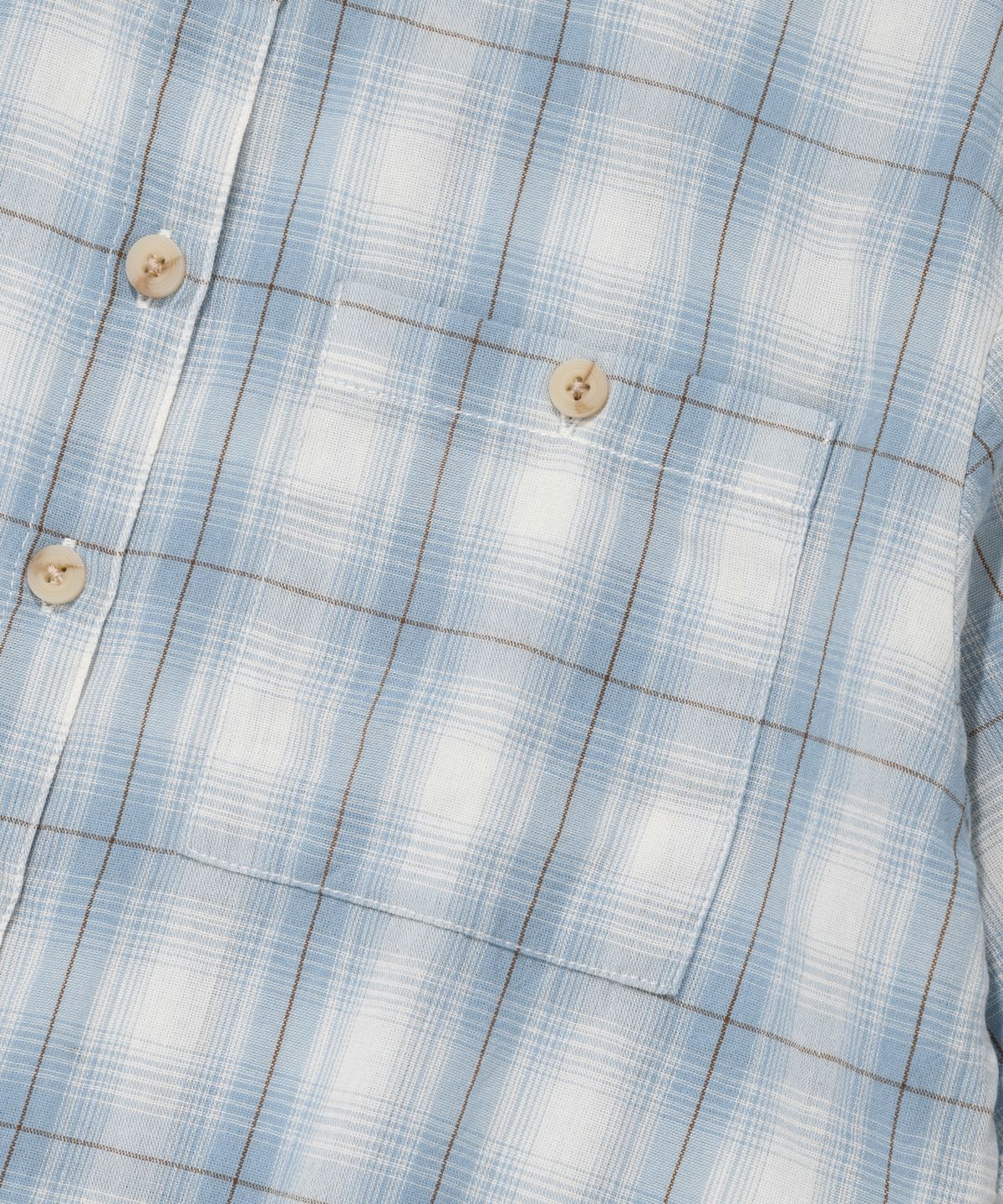 리트리버클럽(RETRIEVER CLUB) SLIM FIT CHECK SHIRT [BLUE]