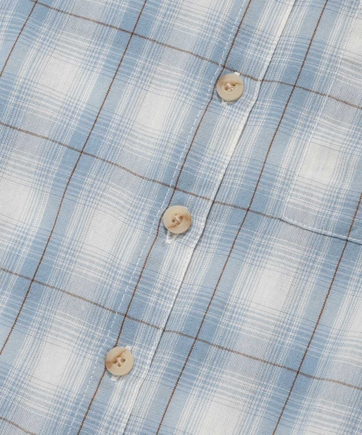 리트리버클럽(RETRIEVER CLUB) SLIM FIT CHECK SHIRT [BLUE]
