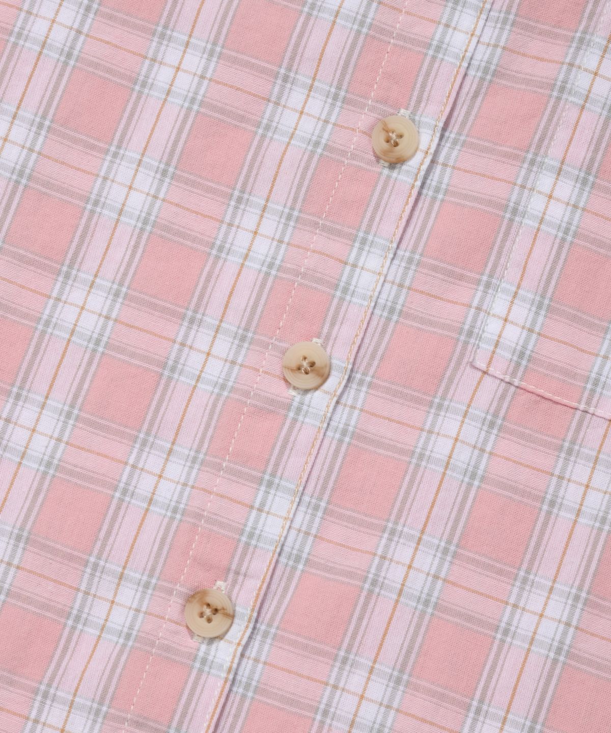 리트리버클럽(RETRIEVER CLUB) SLIM FIT CHECK SHIRT [PINK]