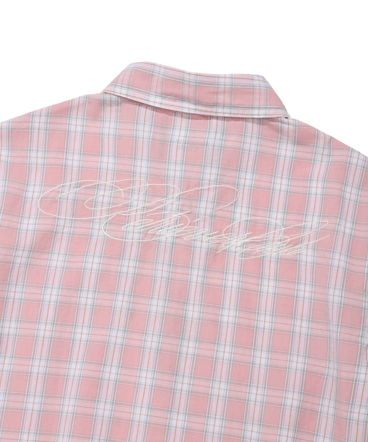 리트리버클럽(RETRIEVER CLUB) SLIM FIT CHECK SHIRT [PINK]