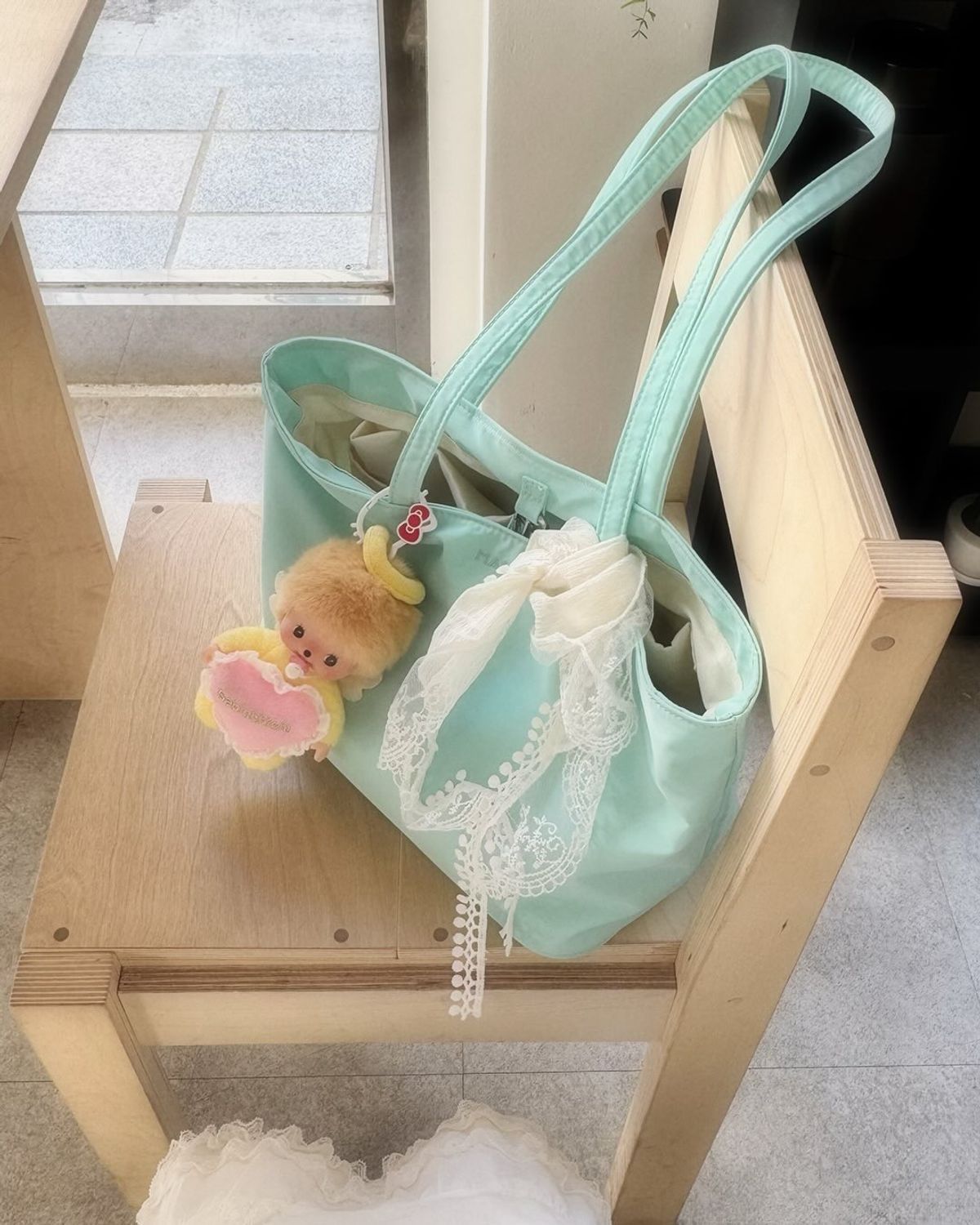마우그(MAUG) 온 어데이 숄더백 민트