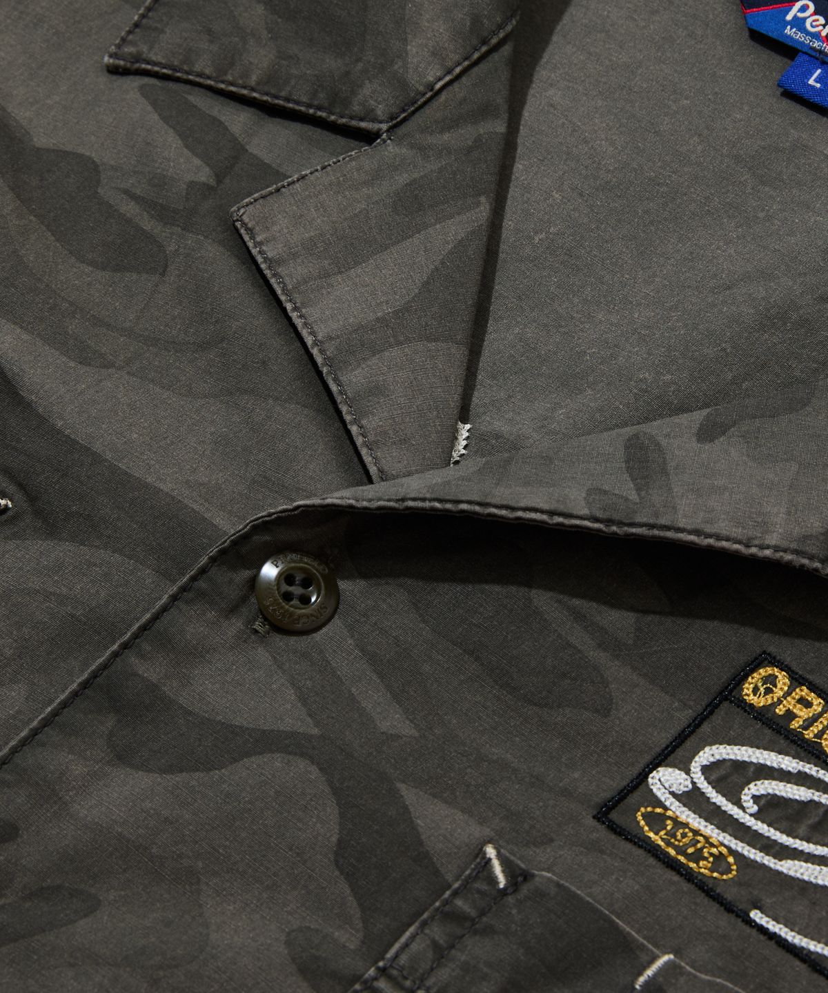 펜필드(PENFIELD) 몰탈 체인 하프 셔츠 카모_FS2WR17U