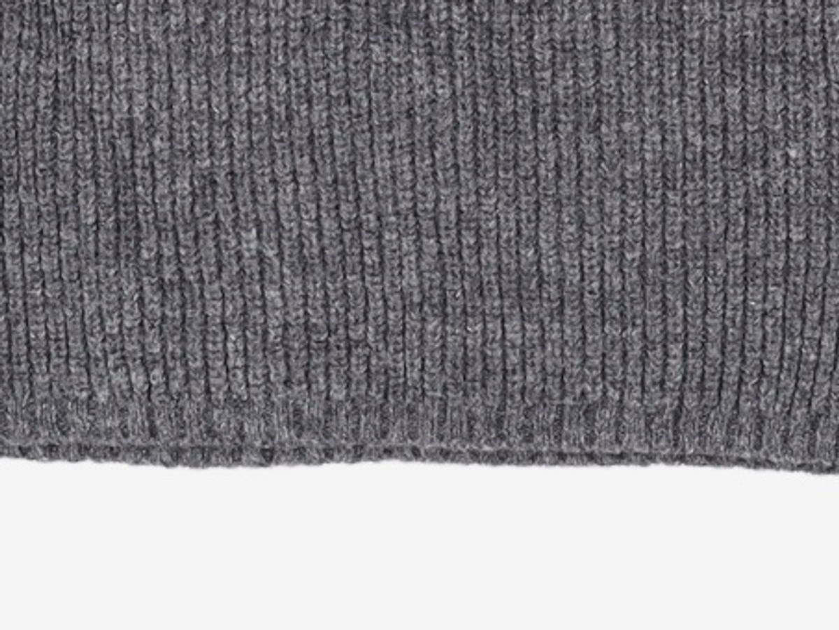 마틴플랜(MARTIN PLAN) Hera Patch Knit - GREY 100