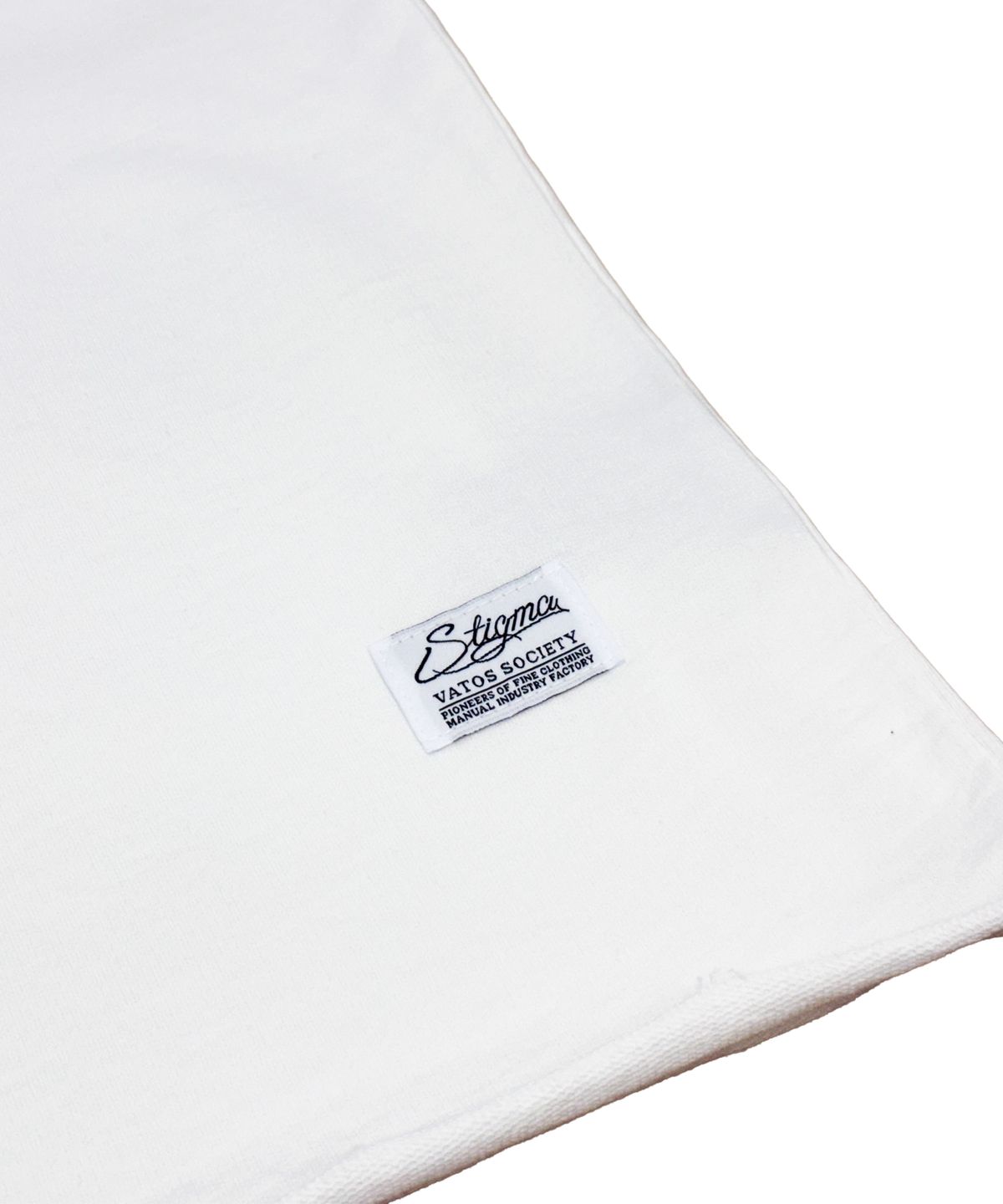 스티그마(STIGMA) RAW-CUT WASHED SLEEVELESS WHITE