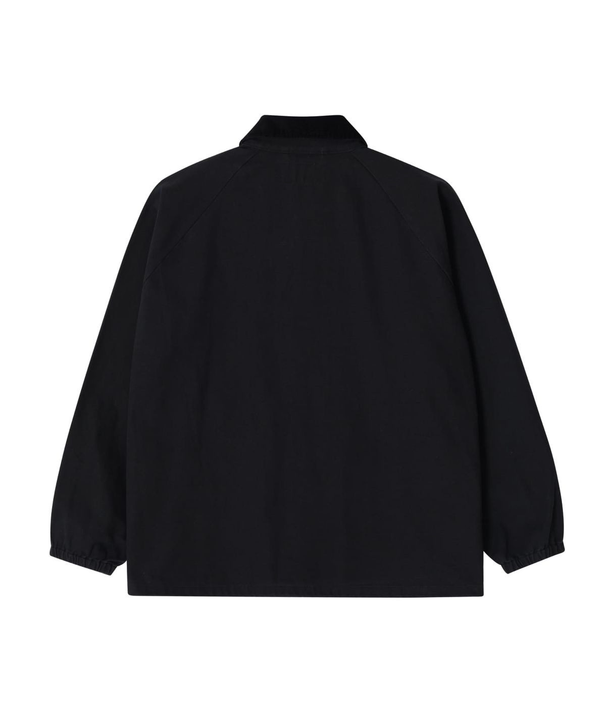 유니버셜 오버롤(UNIVERSAL OVERALL) [JP HERITAGE LINE] COTTON COACH JACKET BLACK