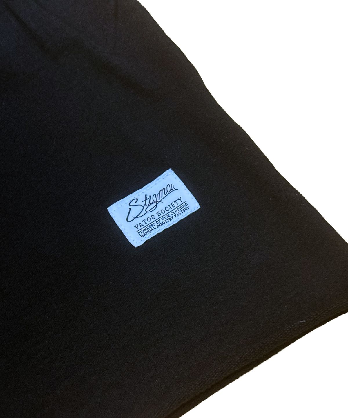 스티그마(STIGMA) RAW-CUT WASHED SLEEVELESS BLACK