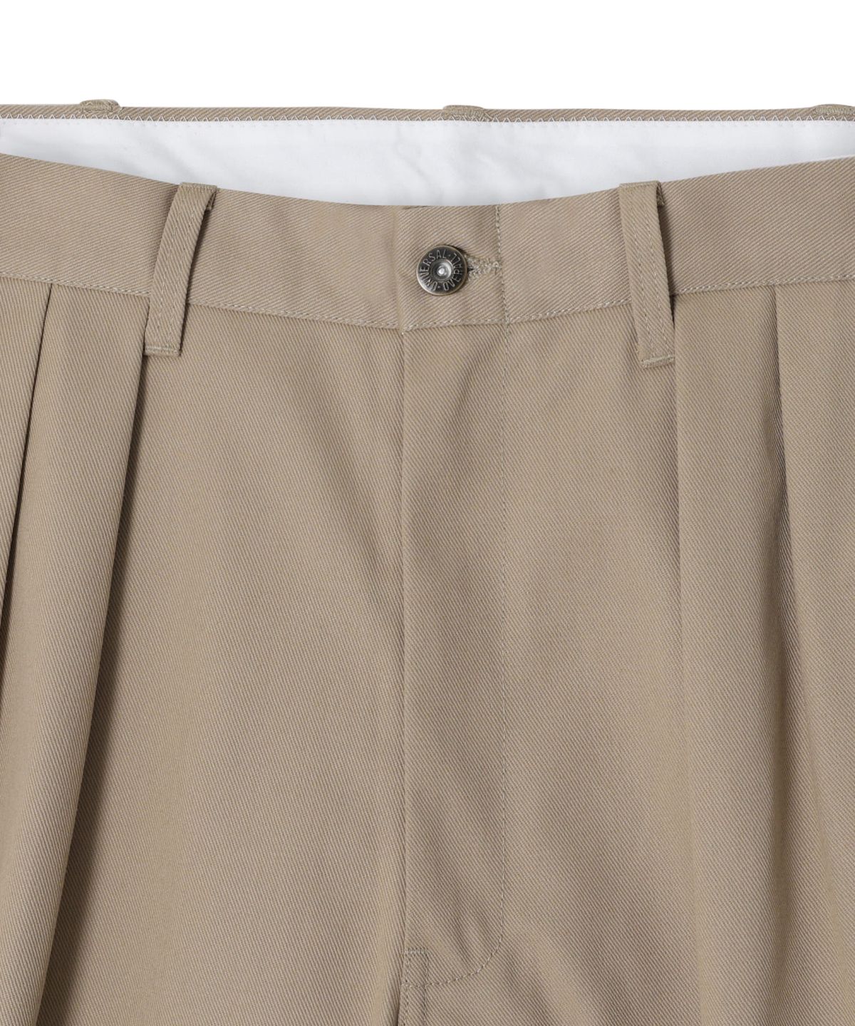 유니버셜 오버롤(UNIVERSAL OVERALL) [JP HERITAGE LINE] RELAX PANTS HT-02 BEIGE