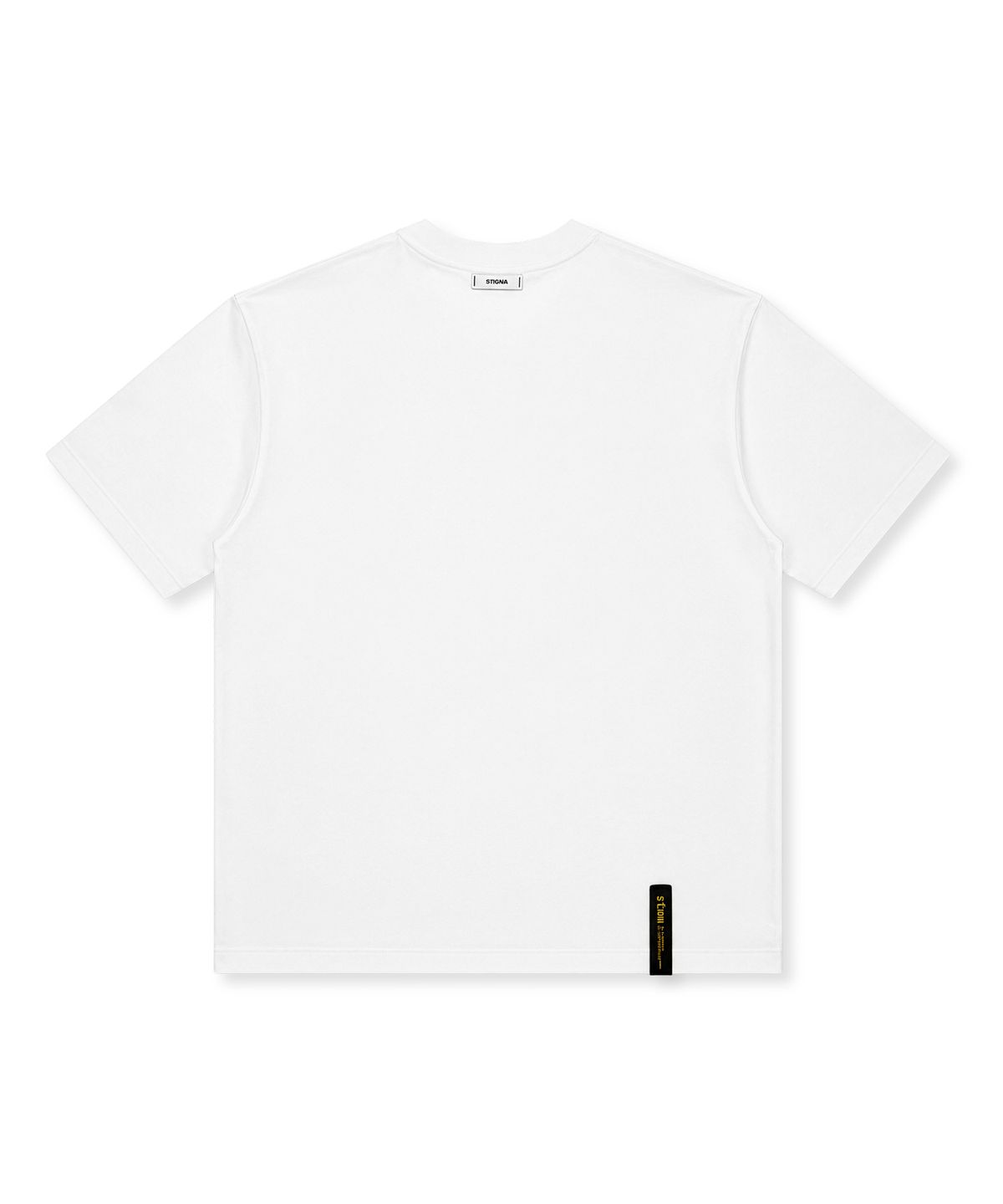 스티그마(STIGMA) WASHED BLANK T-SHIRTS V2 WHITE