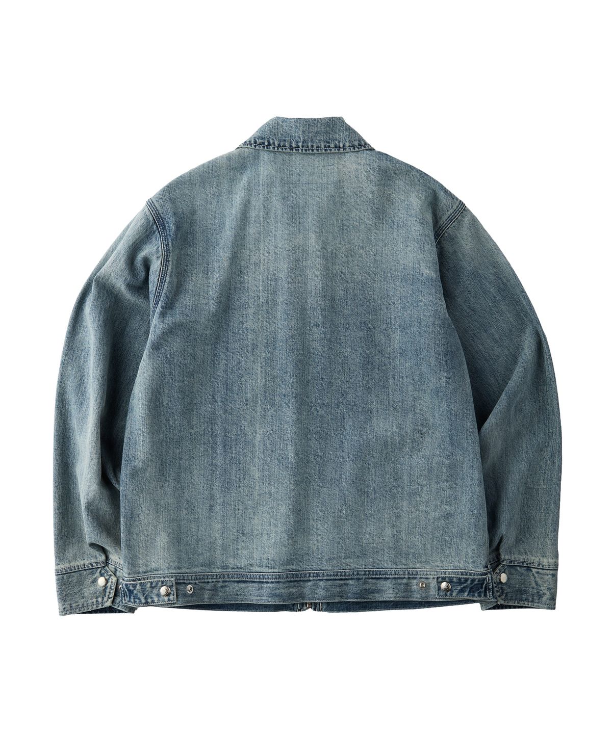 유니버셜 오버롤(UNIVERSAL OVERALL) [JAPAN HERITAGE LINE] CONE DENIM ZIP UP JACKET LIGHT BLUE