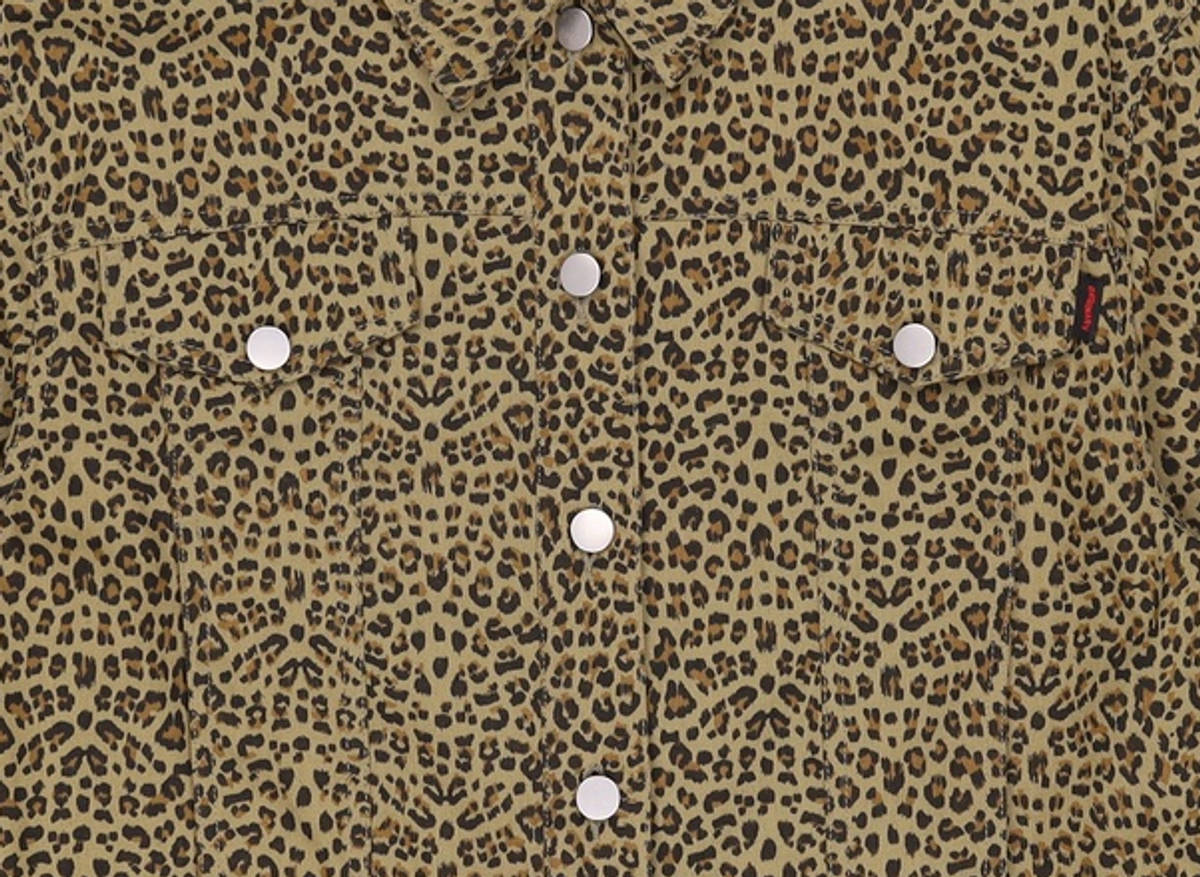 오디너리 홀리데이(ORDINARY HOLIDAY) 레오파드코튼자켓 LEOPARD COTTON JACKET FREE