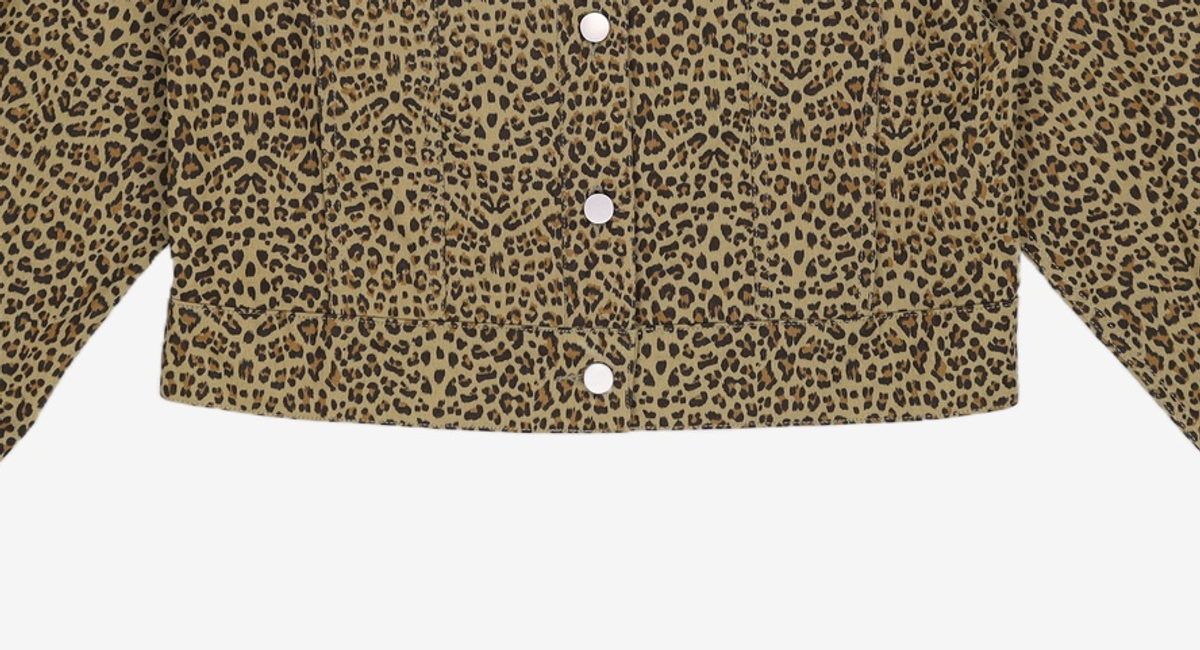 오디너리 홀리데이(ORDINARY HOLIDAY) 레오파드코튼자켓 LEOPARD COTTON JACKET FREE
