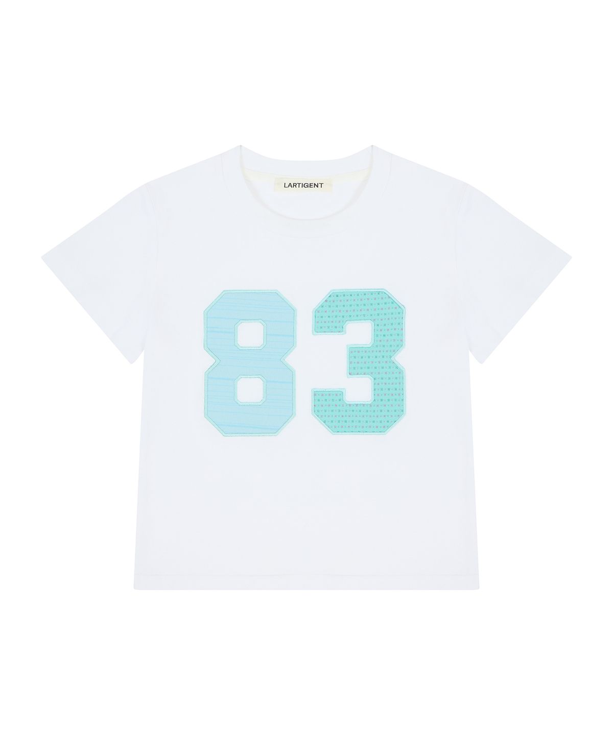 라티젠(LARTIGENT) L24 PATCH T-SHIRT(WHITE)