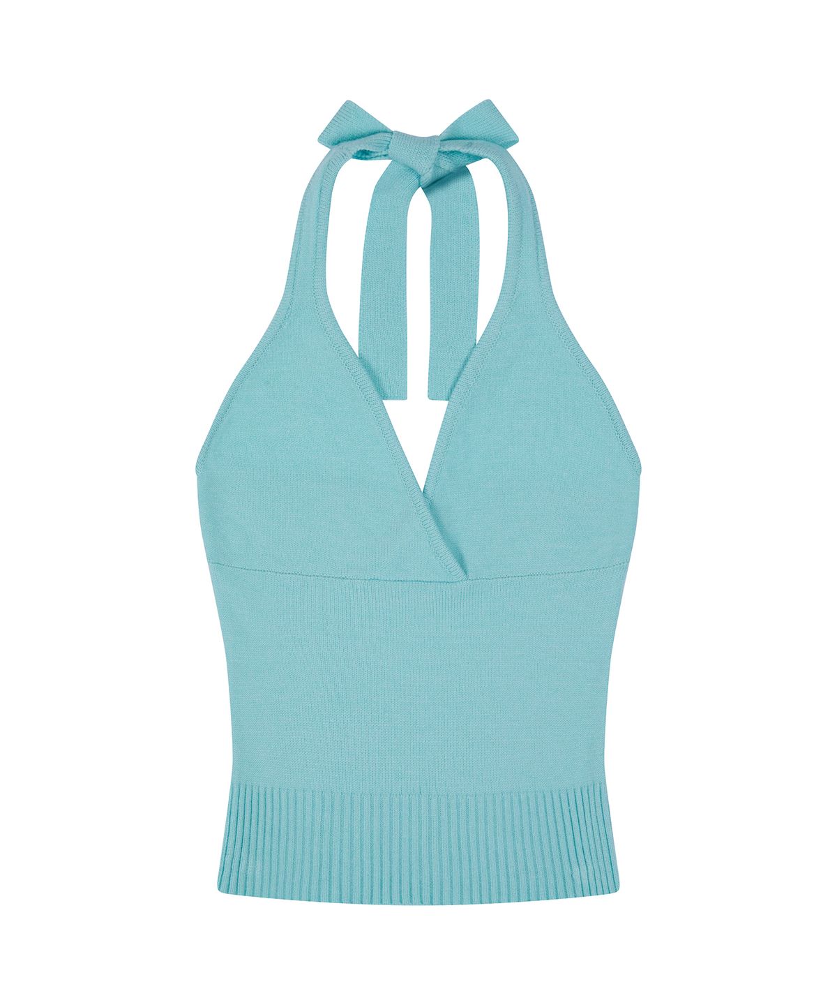 라티젠(LARTIGENT) L24 KNIT HALTER TOP(MINT)