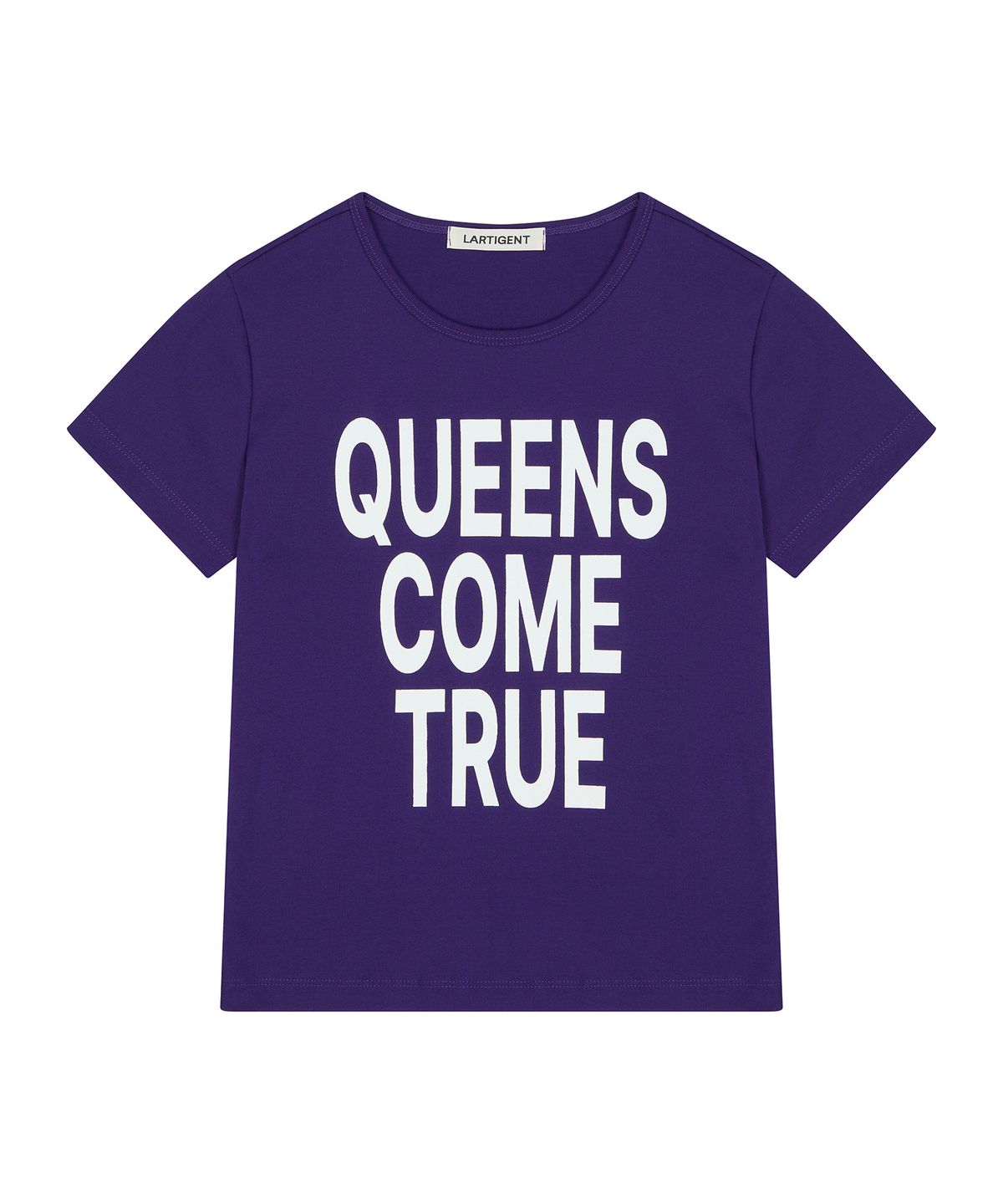 라티젠(LARTIGENT) QUEEN T-SHIRT(VIOLET)
